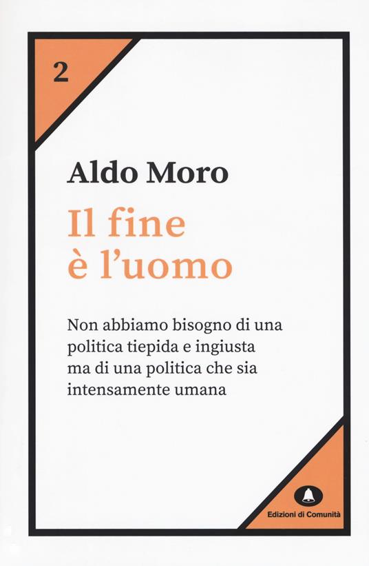 Il fine è l'uomo - Aldo Moro - copertina