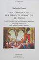 Per conoscere gli statuti marittimi di Trani - Raffaello Piracci - copertina