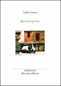 Questioni private - Andrea Carraro - copertina