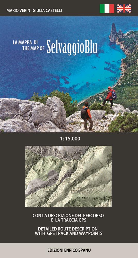 La mappa di Selvaggio Blu 1:15.000 - Mario Verin,Giulia Castelli - copertina
