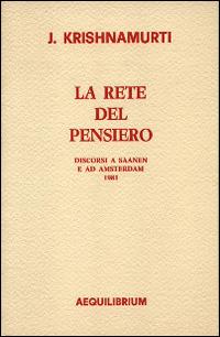 La rete del pensiero - Jiddu Krishnamurti - copertina