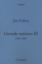 Giornale notturno (1992-1998). Vol. 3