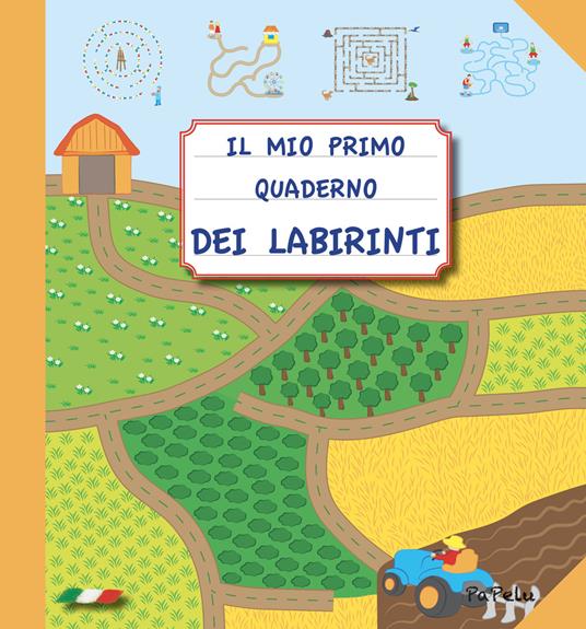 Il mio primo quaderno dei labirinti - Eugenia Dolzhenkova,Luca Grigolato - copertina
