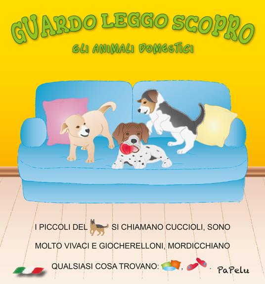 Gli animali domestici. Guardo leggo scopro. Ediz. illustrata - Eugenia Dolzhenkova,Luca Grigolato - copertina