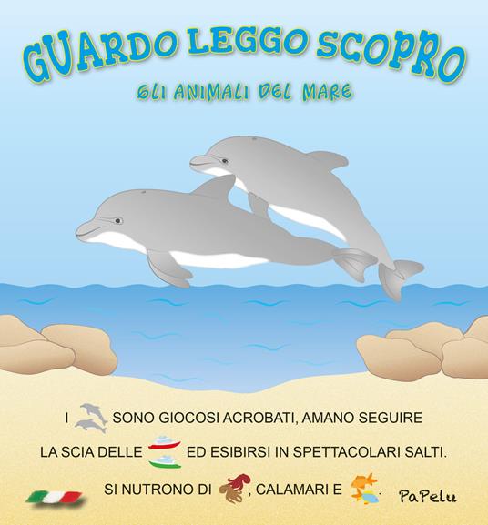 Gli animali del mare. Guardo leggo scopro - Eugenia Dolzhenkova,Luca Grigolato - copertina