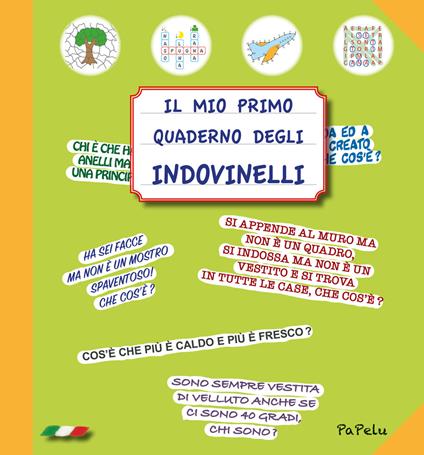 Il mio primo quaderno degli indovinelli - Eugenia Dolzhenkova,Luca Grigolato - copertina