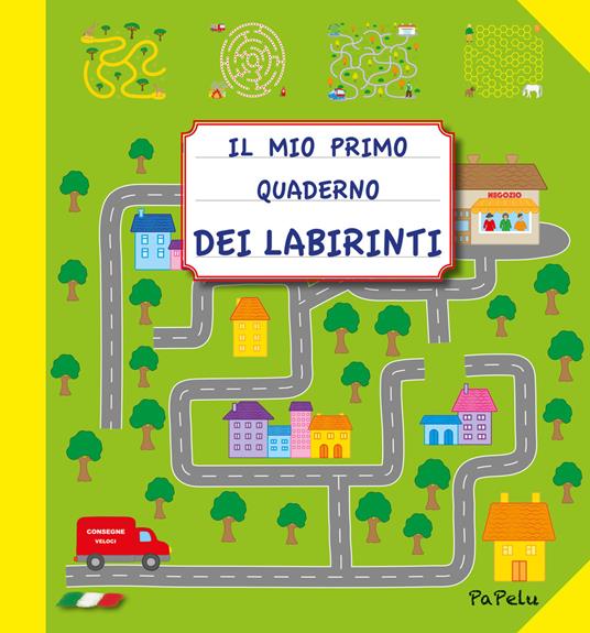Il mio primo quaderno dei labirinti - Eugenia Dolzhenkova,Luca Grigolato - copertina