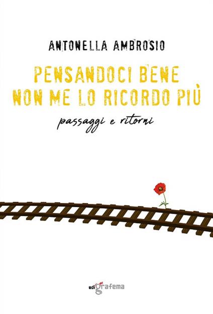 Pensandoci bene non me lo ricordo più. Passaggi e ritorni - Antonella Ambrosio - copertina