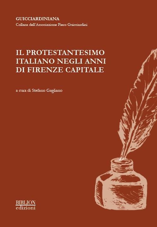 Il protestantesimo italiano negli anni di Firenze capitale - copertina