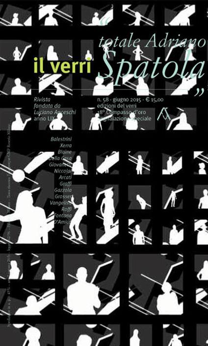 Il Verri. Vol. 58 - copertina