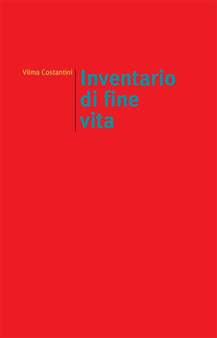 Inventario di fine vita - Vilma Costantini - copertina