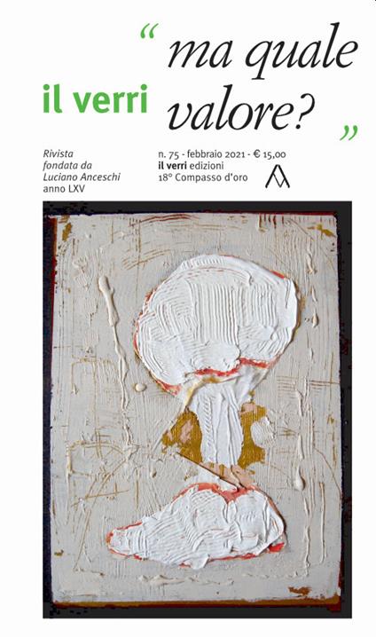 Il Verri (2021). Vol. 75: Ma quale valore?. - copertina