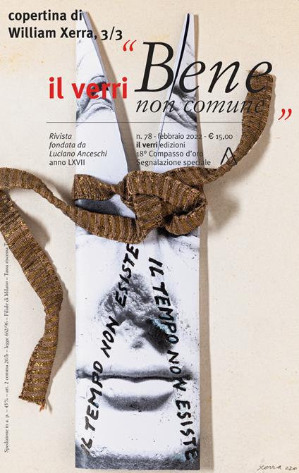 Il Verri (2022). Vol. 78: Bene non comune. - copertina
