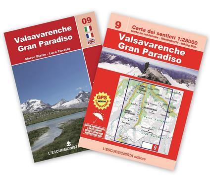 Valsavarenche, Gran Paradiso. Con carta. Ediz. multilingue - Luca Zavatta,Marco Blatto - copertina