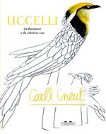 Uccelli da colorare e disegnare