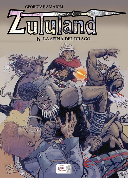 La spina del drago. Zululand - Georges Ramaïoli - copertina