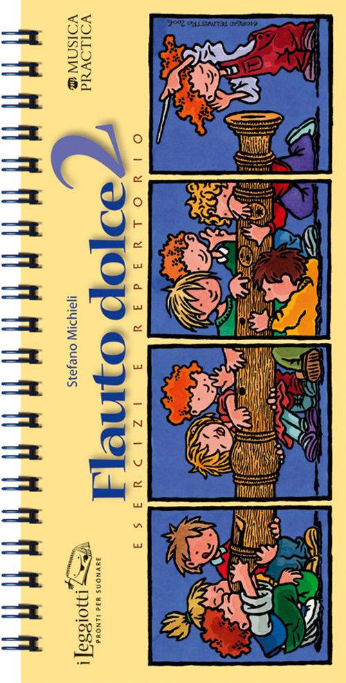Flauto dolce. Vol. 2: Esercizi e repertorio - Stefano Michieli - copertina