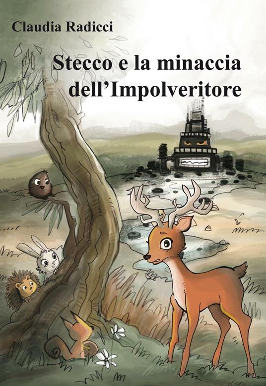 Stecco e la minaccia dell'impolveritore - Claudia Radicci - copertina