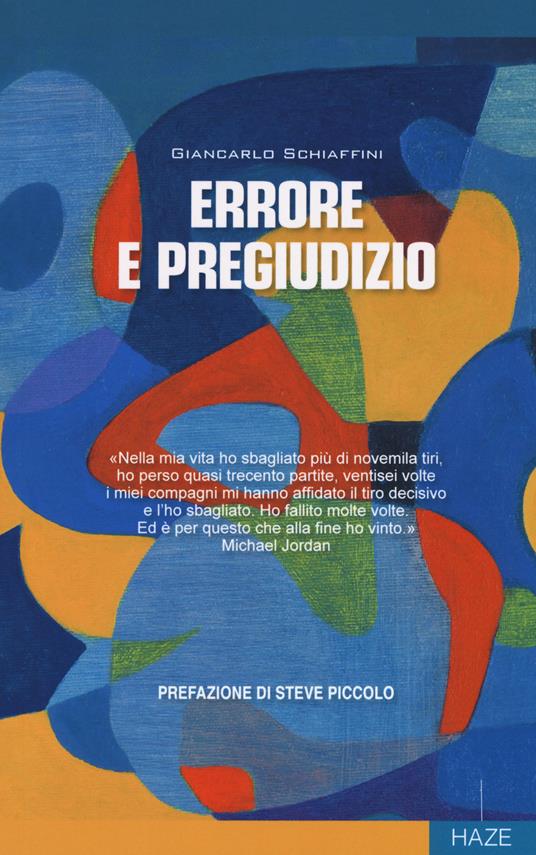 Errore e pregiudizio - Giancarlo Schiaffini - copertina