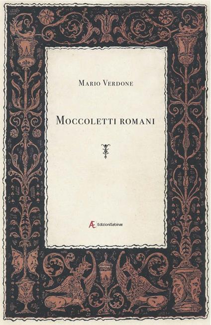 Moccoletti romani - Mario Verdone - copertina