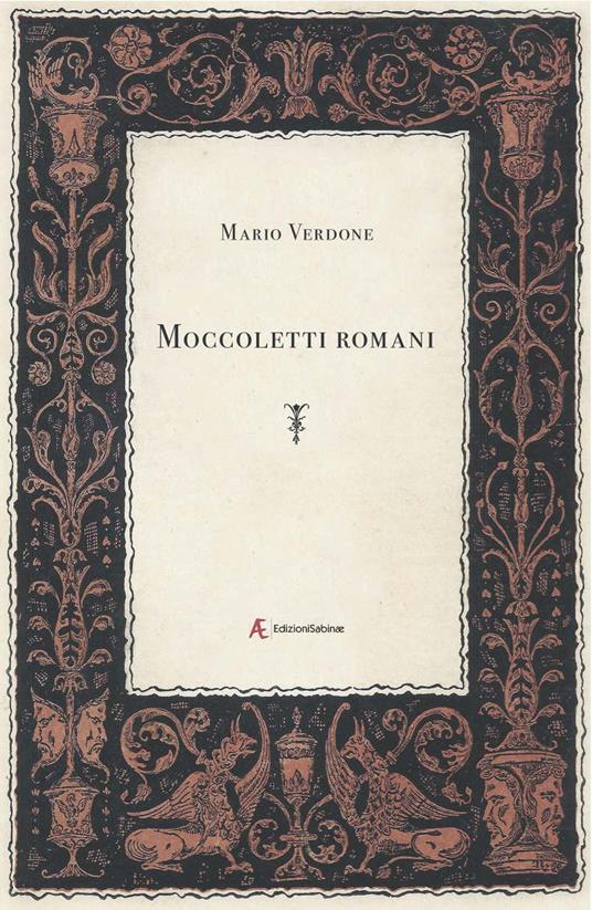 Moccoletti romani - Mario Verdone - copertina