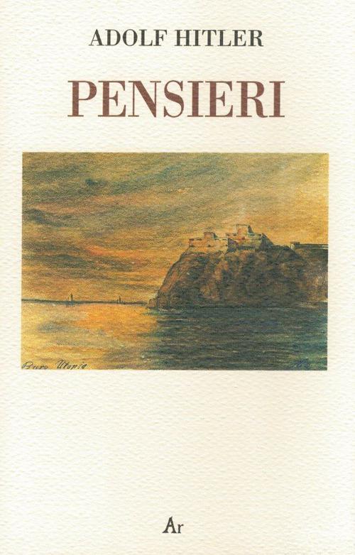 Pensieri - Adolf Hitler - copertina