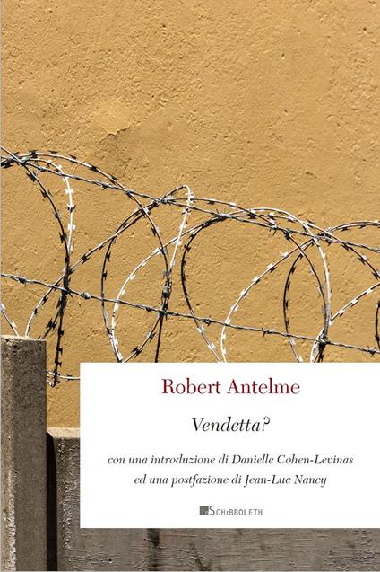 Vendetta? - Robert Antelme - copertina