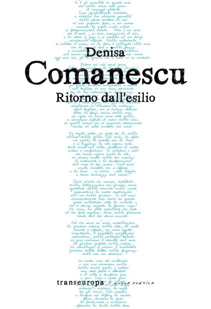 Ritorno dall'esilio - Denisa Comanescu - copertina