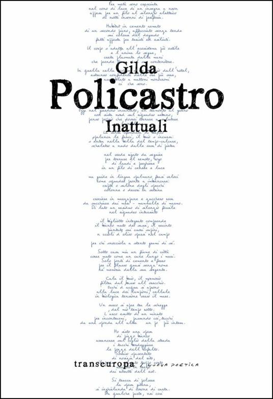 Inattuali - Gilda Policastro - copertina
