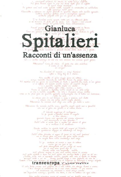 Racconti di un'assenza - Gianluca Spitalieri - copertina