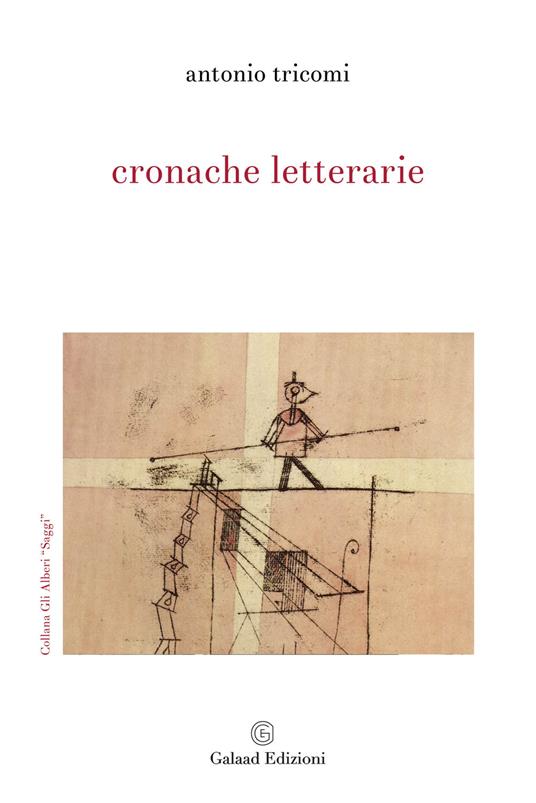 Cronache letterarie - Antonio Tricomi - copertina