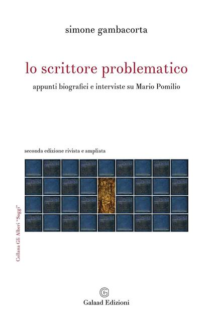 Lo scrittore problematico. Appunti biografici e interviste su Mario Pomilio - Simone Gambacorta - copertina