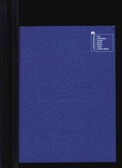 Biennale teatro 2021. Blue. Ediz. italiana e inglese - copertina