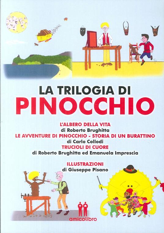 La trilogia di Pinocchio - Roberto Brughitta - copertina