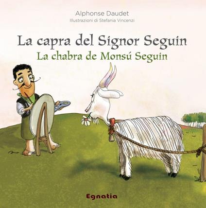 La capra del signor Seguin-La chabra de Monsu Seguin - Alphonse Daudet - copertina