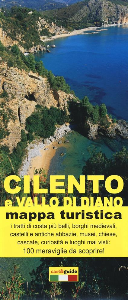 Cilento e Vallo di Diano. Mappa turistica - copertina