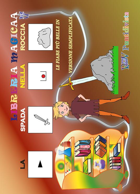 La spada nella roccia. Ediz. CAA - copertina