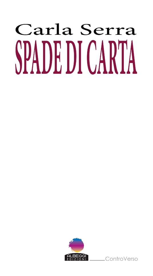 Spade di carta - Carla Serra - copertina
