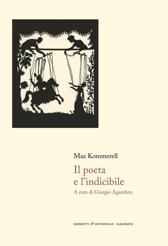 Il poeta e l'indicibile - Max Kommerell - copertina