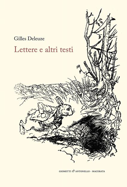 Lettere e altri testi - Gilles Deleuze - copertina