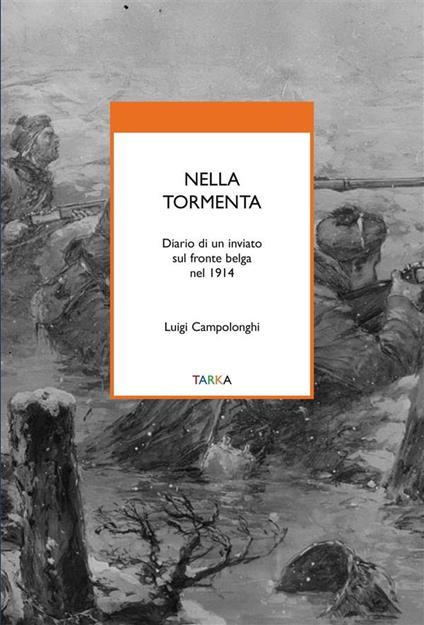 Nella tormenta. Diario di un inviato sul fronte belga nel 1914 - Luigi Campolonghi - ebook