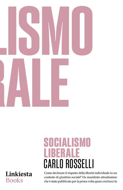 Socialismo liberale - Carlo Rosselli - copertina