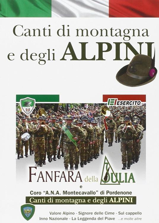 Canti di montagna e degli alpini. Con CD Audio - copertina