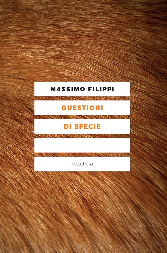 Questioni di specie - Massimo Filippi - copertina