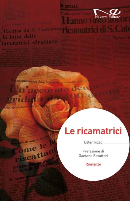 Le ricamatrici - Ester Rizzo - copertina