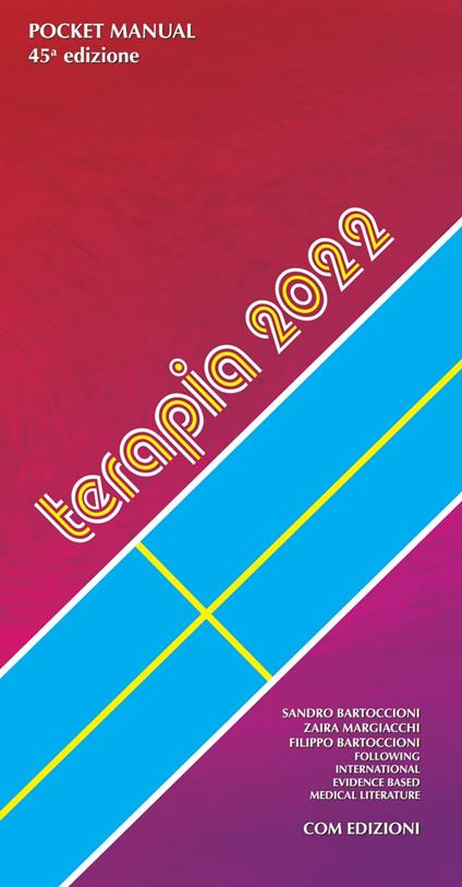 Pocket manual terapia 2022. Con Contenuto digitale per accesso online - Sandro Bartoccioni,Zaira Margiacchi,Filippo Bartoccioni - copertina