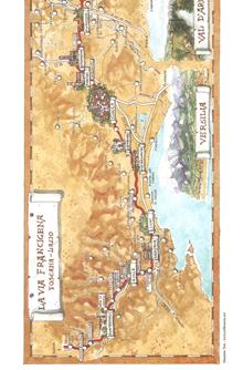 La via Francigena Toscana-Lazio