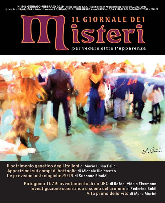 Il giornale dei misteri (2019). Vol. 541 - copertina