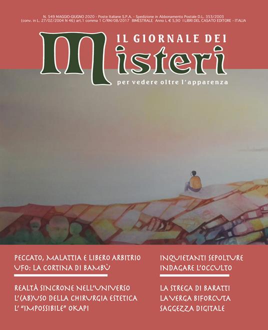 Il giornale dei misteri (2020). Vol. 549 - copertina