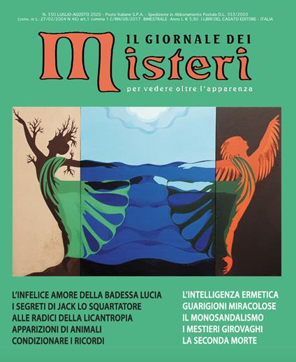 Il giornale dei misteri (2020). Vol. 550 - copertina